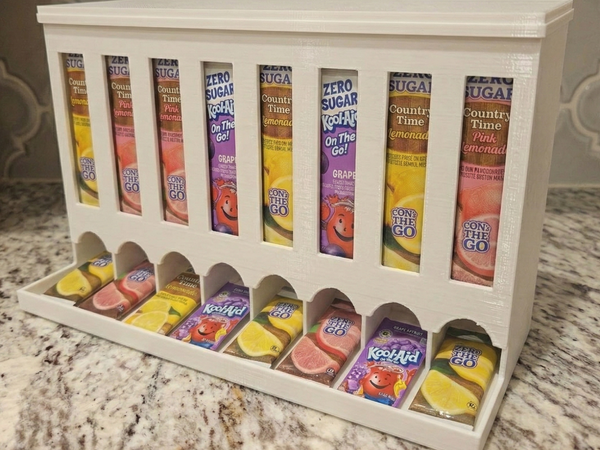 Drink Dispenser - Slim Powder Drink Mixes - You Pick The Size!