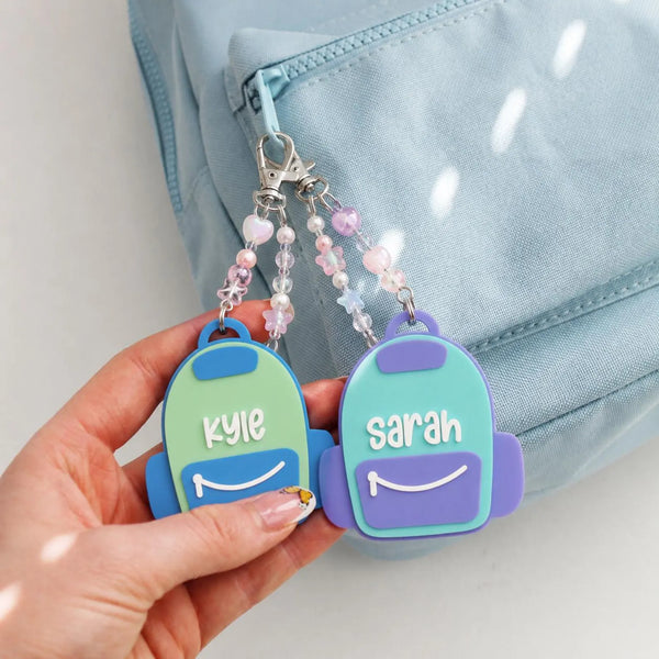 3D Printed Keychain - Customizable Backpack