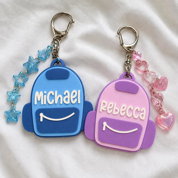 3D Printed Keychain - Customizable Backpack