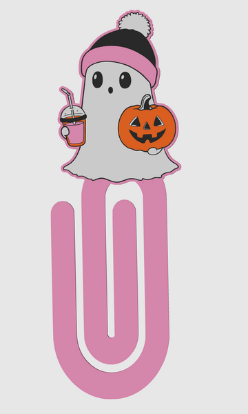 Mega Clip - Coffee Ghost With Beanie - *SBSC EXCLUSIVE!*