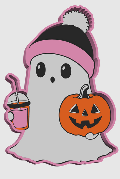 Trinket Tray - Coffee Ghost with Beanie *SBSC EXCLUSIVE!*