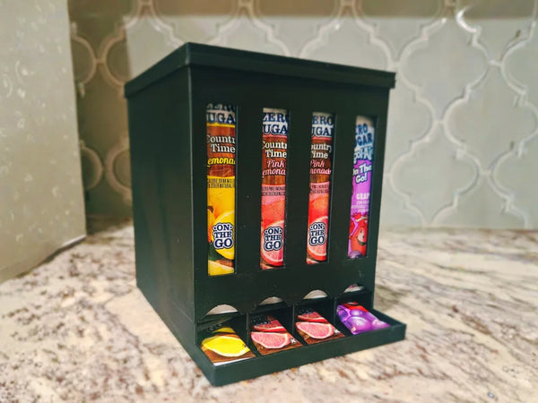 Drink Dispenser - Slim Powder Drink Mixes - You Pick The Size!