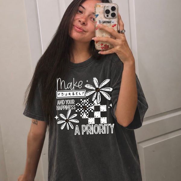 DTF Full Color Tshirt Transfer - Make Yourself (White or Black Font - You Pick!)