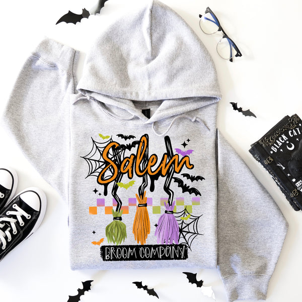 DTF Full Color TShirt Transfer - Salem Broom Company (Black or White)