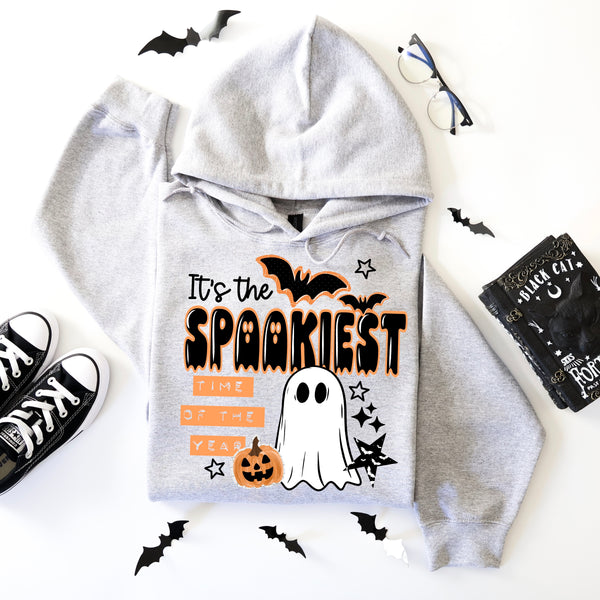 DTF Full Color TShirt Transfer - It's The Spookiest Time Of The Year (White or Black)