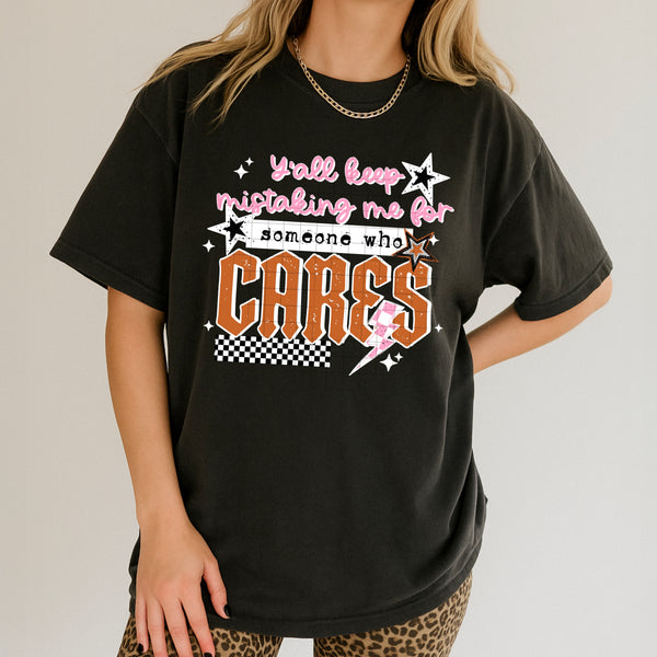DTF Full Color TShirt Transfer - Yall Keep Mistaking Me (Black or White)