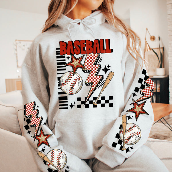 DTF Full Color TShirt Transfer - Baseball (Choose With or Without Mama - FREE SLEEVES)