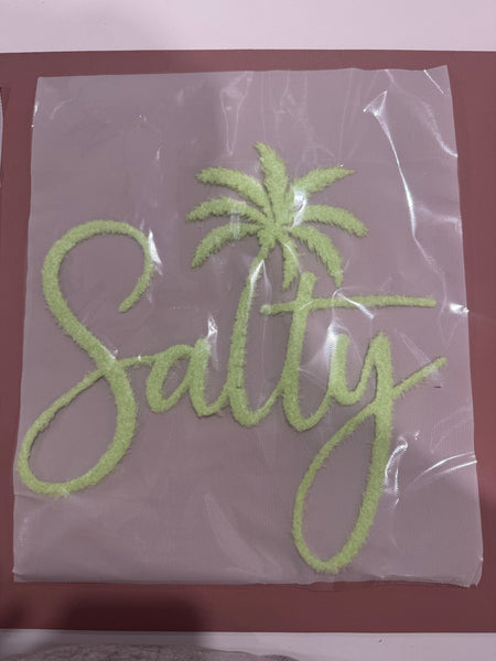 Fluffy Patch Transfer - Salty