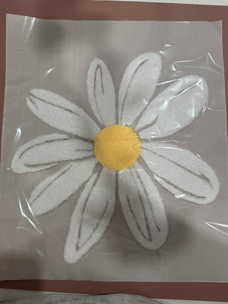 Fluffy Patch Transfer - Daisy