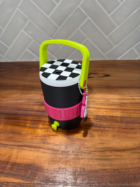 Can Cooler & Can Opener Keychain Combo - 90s TV