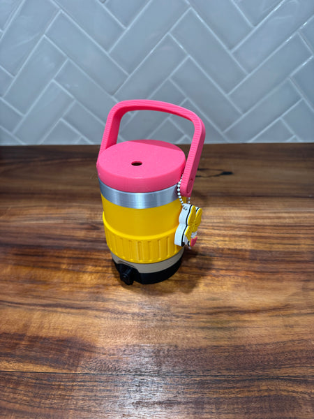 Can Cooler & Can Opener Keychain Combo - Pencil