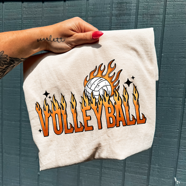 DTF Full Color TShirt Transfer - Flame Sports (You Pick)