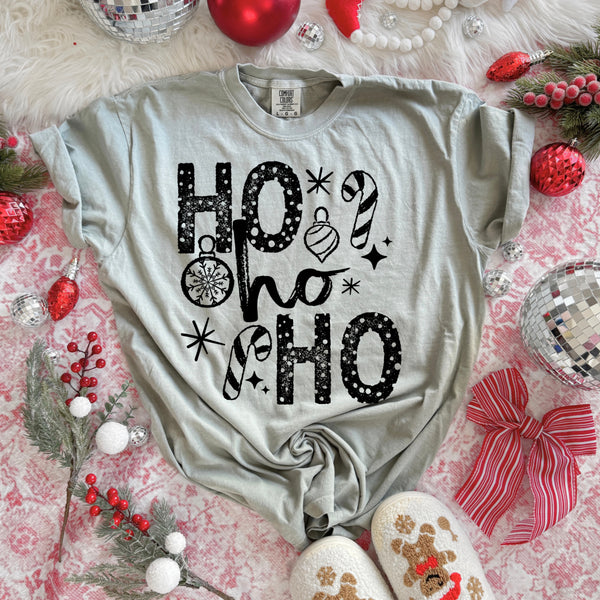 DTF Full Color Tshirt Transfer - Christmas Sayings (You Pick! White, Red or Black Font)