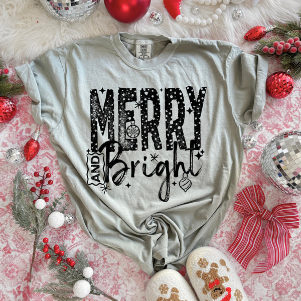 DTF Full Color Tshirt Transfer - Christmas Sayings (You Pick! White, Red or Black Font)