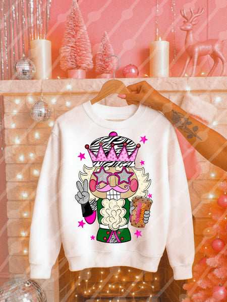 DTF Full Color Transfer - Coffee Nutcracker - YOU PICK!