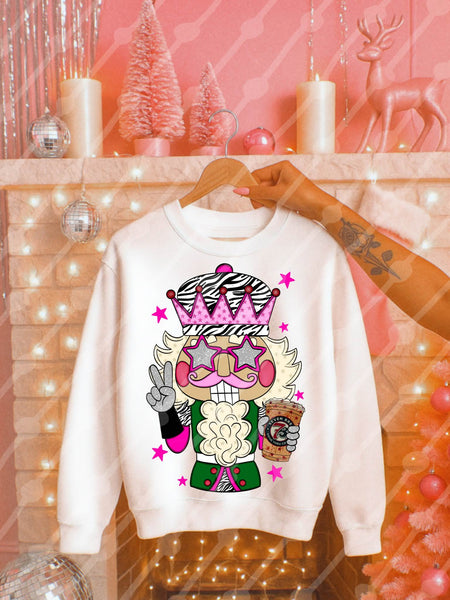 DTF Full Color Transfer - Coffee Nutcracker - YOU PICK!
