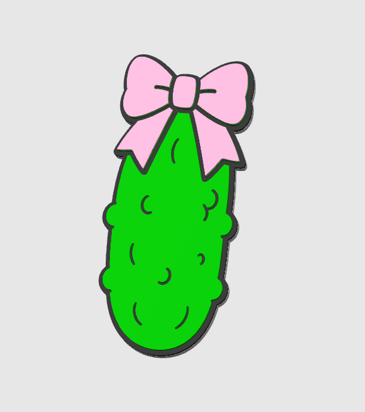 Can Opener - Pickle With Bow (Curved or Straight)
