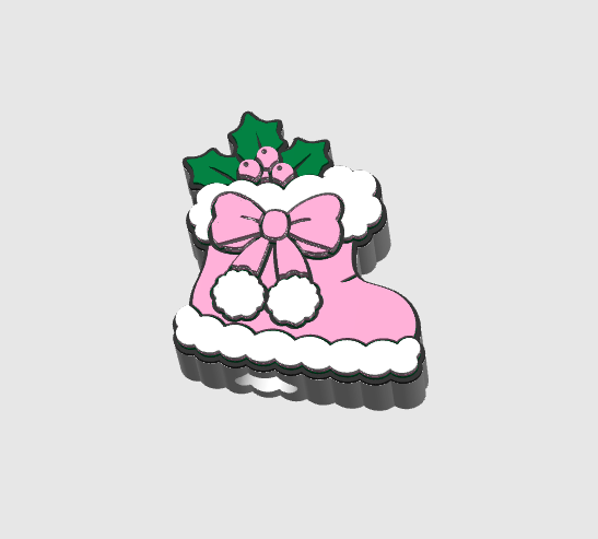 Straw Topper - Winter Boot (Pink or Tan)