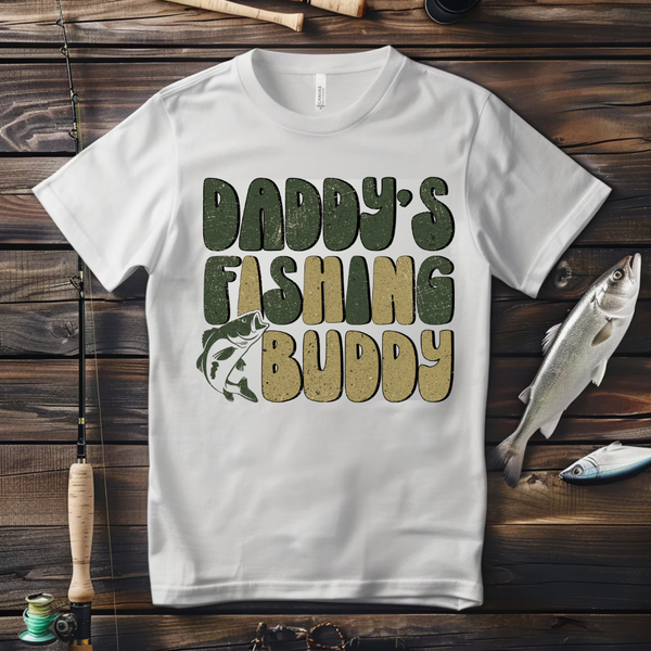 DTF Full Color Transfer - Daddy's Fishing Buddy