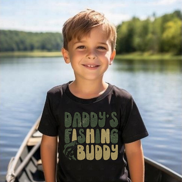 DTF Full Color Transfer - Daddy's Fishing Buddy