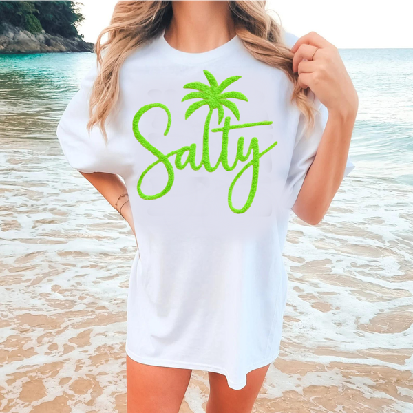 Fluffy Patch Transfer - Salty