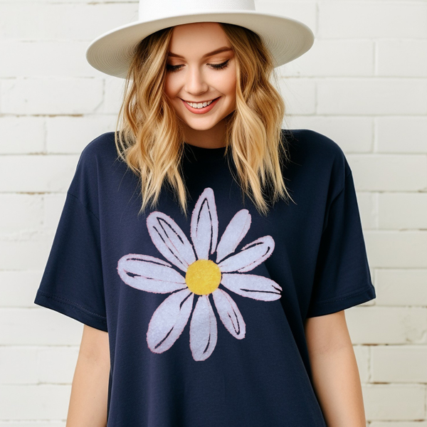 Fluffy Patch Transfer - Daisy