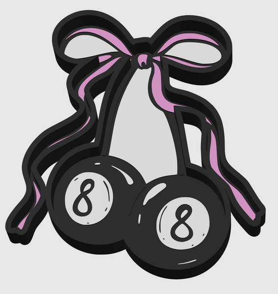 Trinket Tray - 8Ball Cherries - SBSC EXCLUSIVE!!