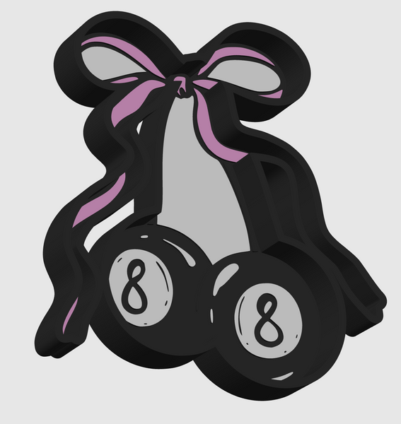 Trinket Tray - 8Ball Cherries - SBSC EXCLUSIVE!!