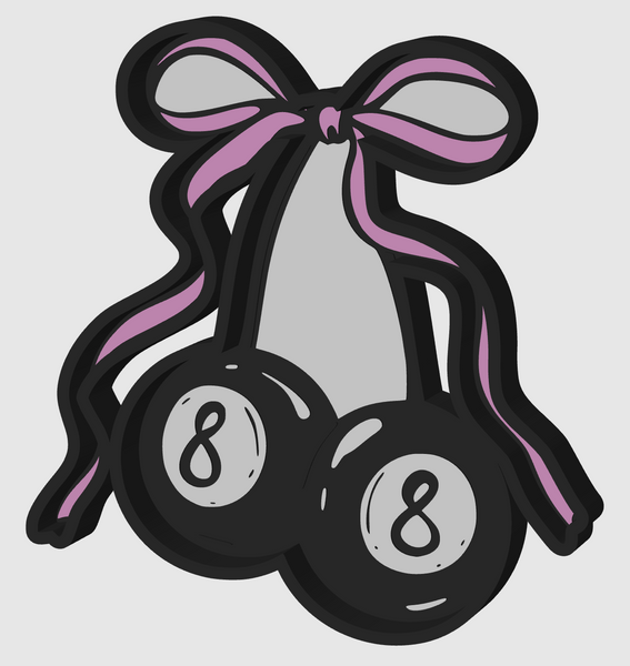 Trinket Tray - 8Ball Cherries - SBSC EXCLUSIVE!!