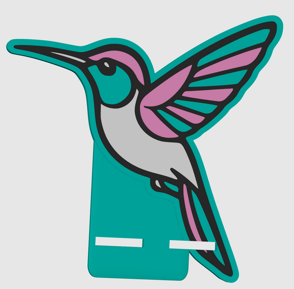 Phone Holder - Hummingbird *SBSC EXCLUSIVE DESIGN*