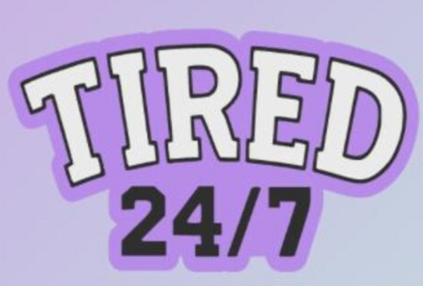 Straw Topper - Tired 24/7