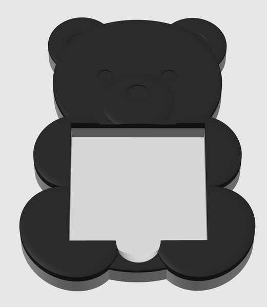 Sticky Note Holder - Gummy Bear
