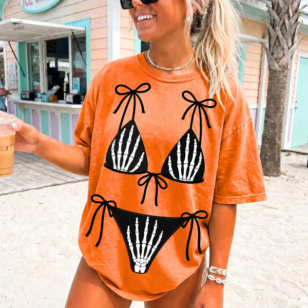 DTF Full Color TShirt Transfer - Halloween Bikinis - You Pick!
