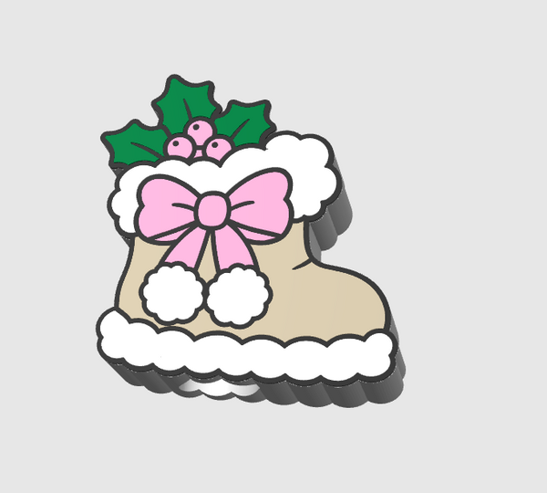 Straw Topper - Winter Boot (Pink or Tan)