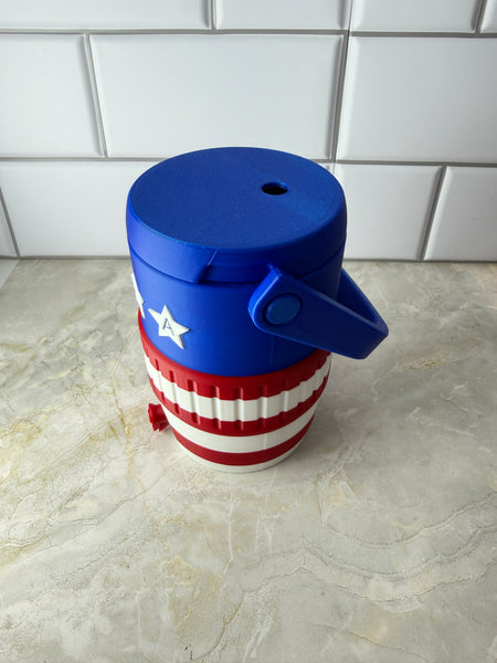 Can Cooler - USA Stars and Stripes