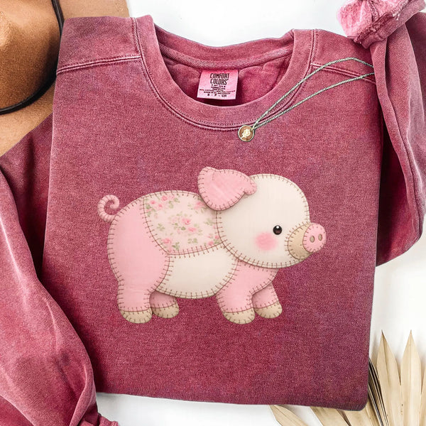 DTF Full Color TShirt Transfer - Quilted Animals (You Pick!)