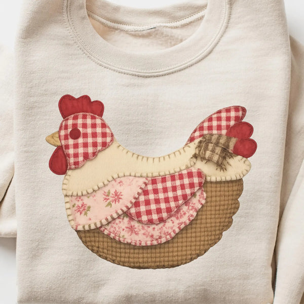 DTF Full Color TShirt Transfer - Quilted Animals (You Pick!)