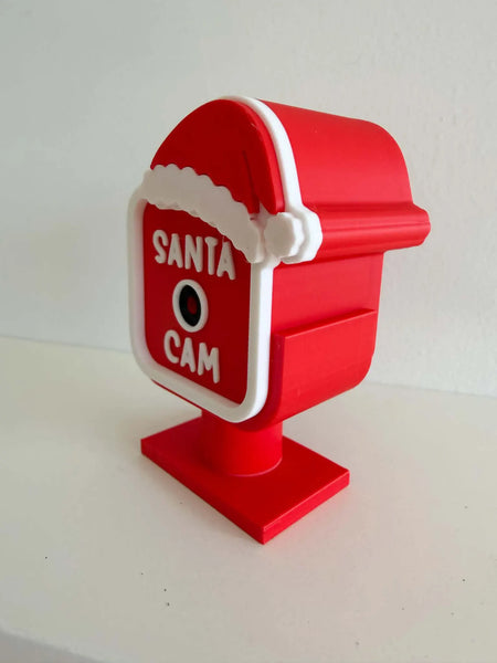 3D Printed Christmas Cam - Elf or Santa - You Pick!