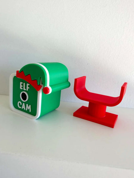 3D Printed Christmas Cam - Elf or Santa - You Pick!