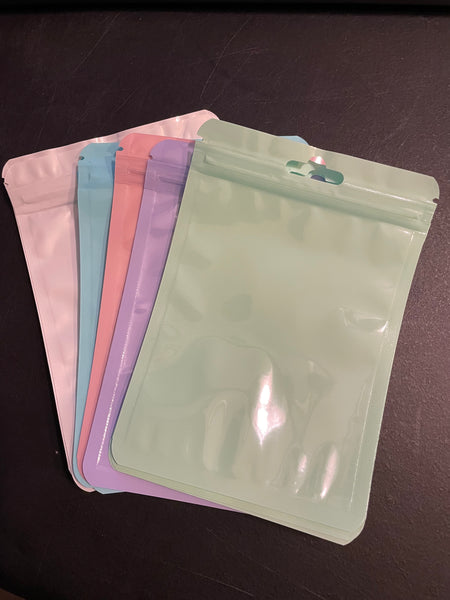 Ziplock Plastic Bags - Self-Seal Strip