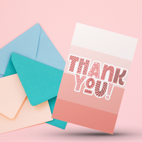 Funky Pink Insert Cards